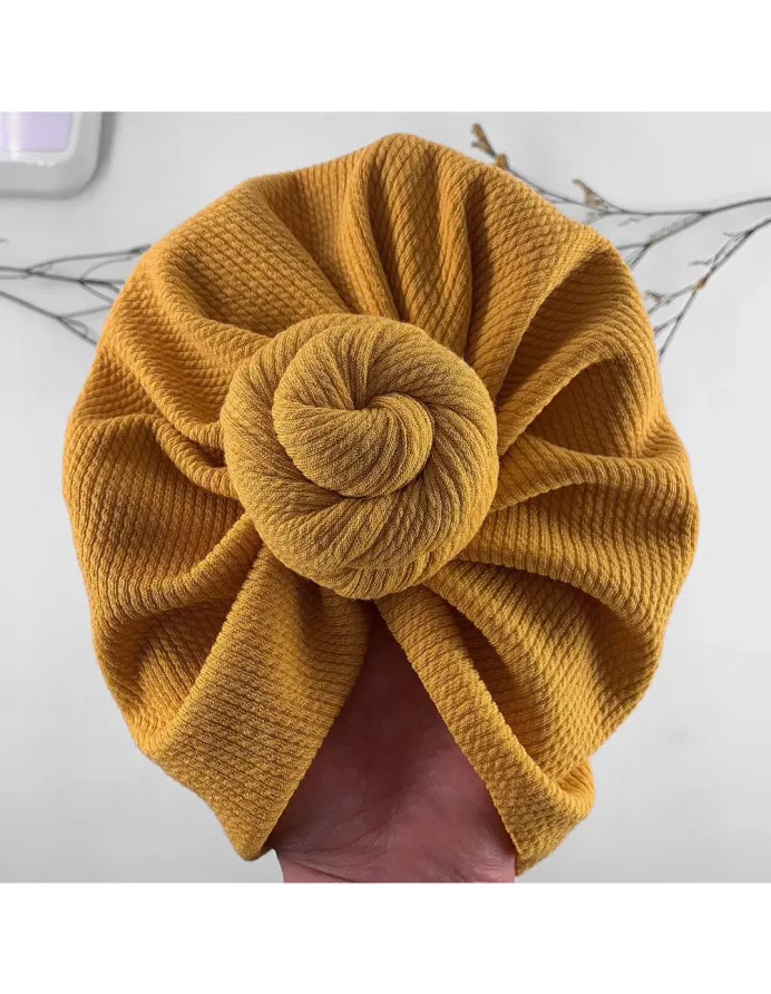 Turban SONYA model galben picture - 3