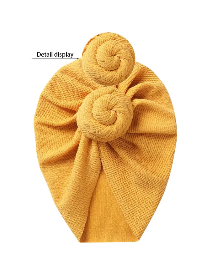 Turban SONYA model galben picture - 5