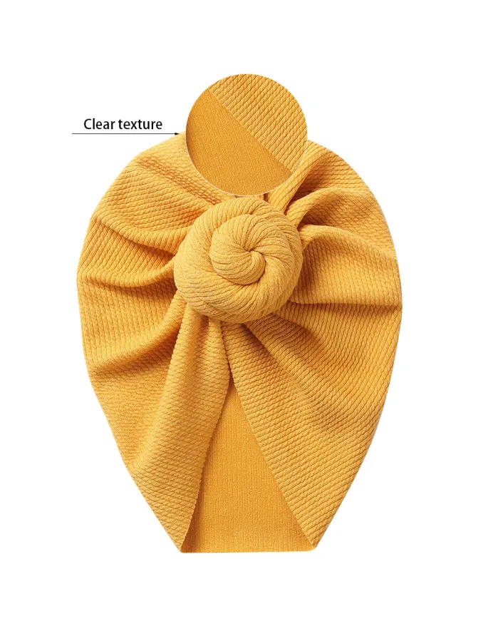 Turban SONYA model galben picture - 6