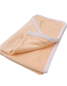 Prosop cu gluga pufos bebelusi corai deschis