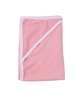 Prosop cu gluga pufos bebelusi roz