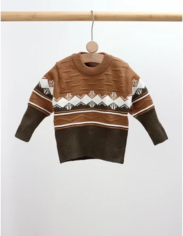 Pulover baietei Guliver maro