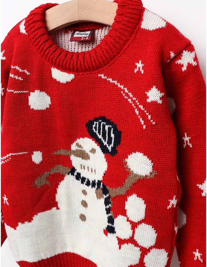 Pulover Om de Zapada Arktos rosu picture - 2