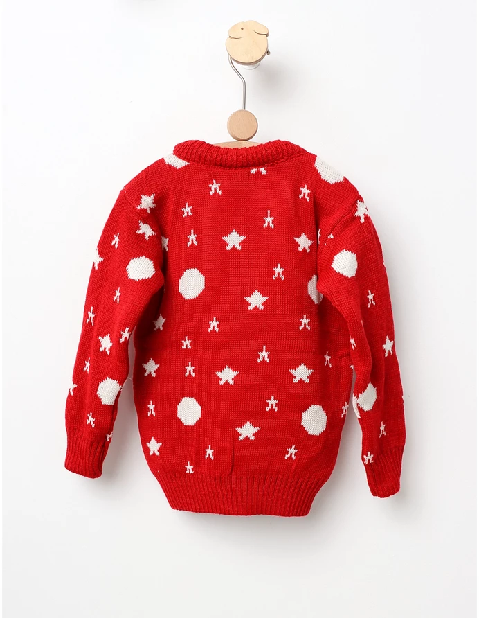 Pulover Om de Zapada Arktos rosu picture - 3