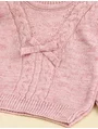 Pulover Papi Baby Girl roz-prafuit 2
