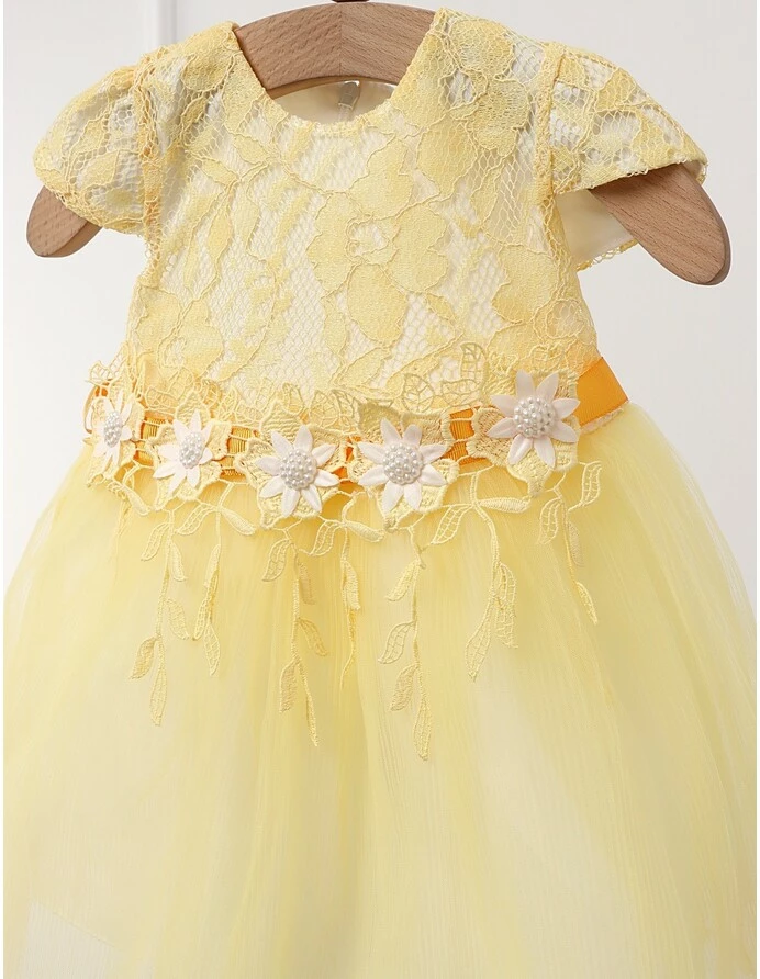 Rochita Ariana, cu bentita, model galben picture - 2