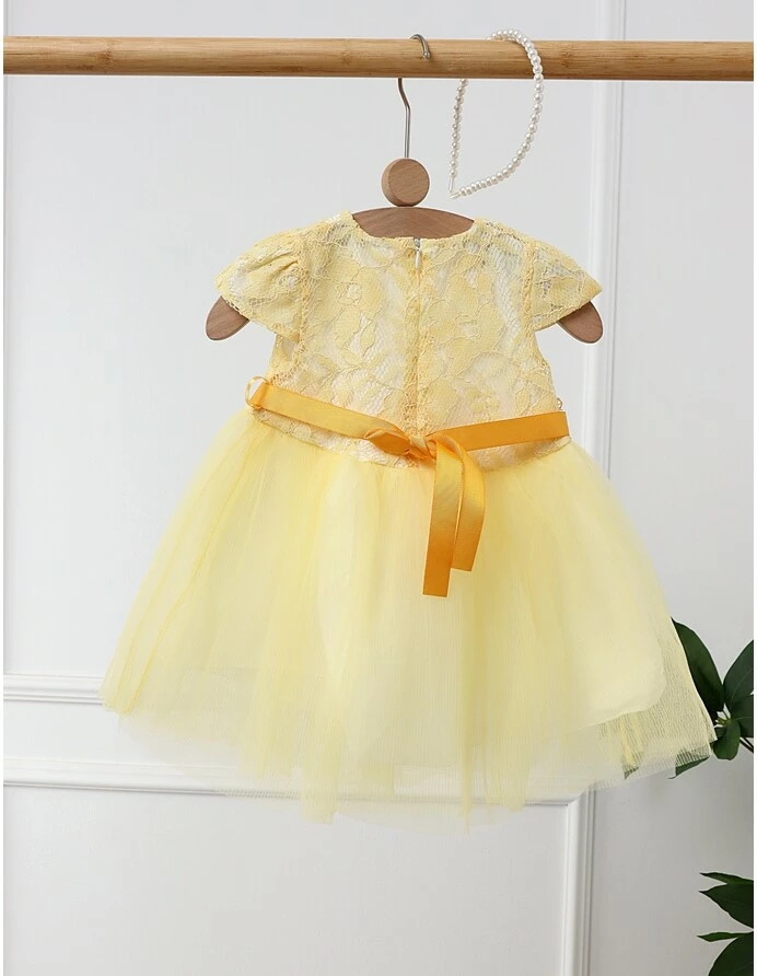 Rochita Ariana, cu bentita, model galben picture - 3