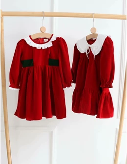Rochita brau verde Love Christmas
