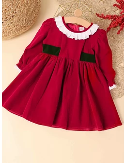 Rochita brau verde Love Christmas