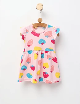 Rochita Capsunele, roz-multicolor