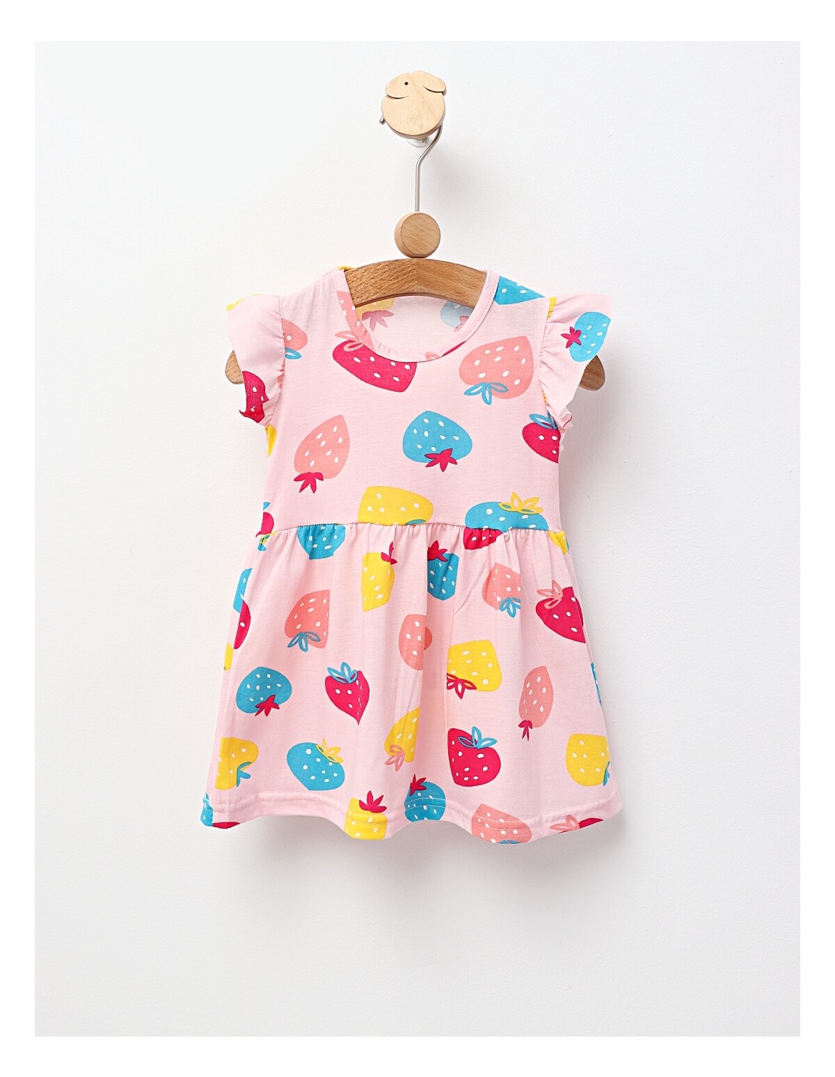 Rochita Capsunele, roz-multicolor