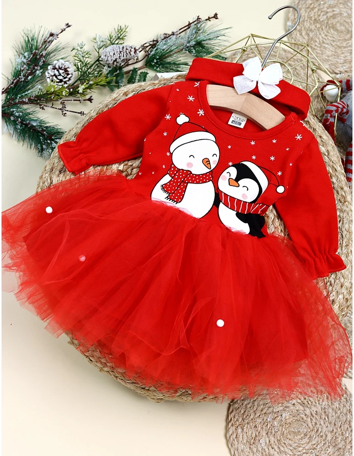 Rochita cu bentita Christmas Friends picture - 2