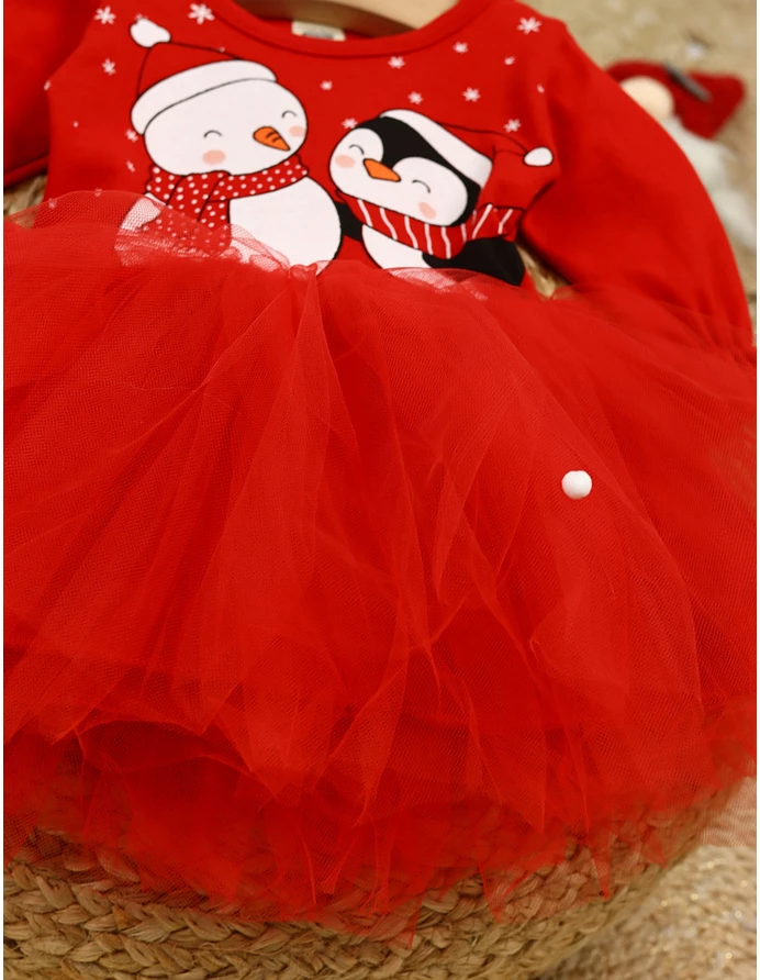 Rochita cu bentita Christmas Friends picture - 4