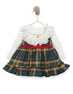 Rochita cu bluzita premium Patrica verde-galben 5