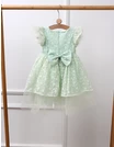 Rochita cu broderie, Kiara, model verde picture - 6