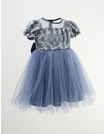 Rochita cu tulle Carla, model albastru picture - 1