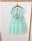 Rochita cu tulle Daria, model verde picture - 5