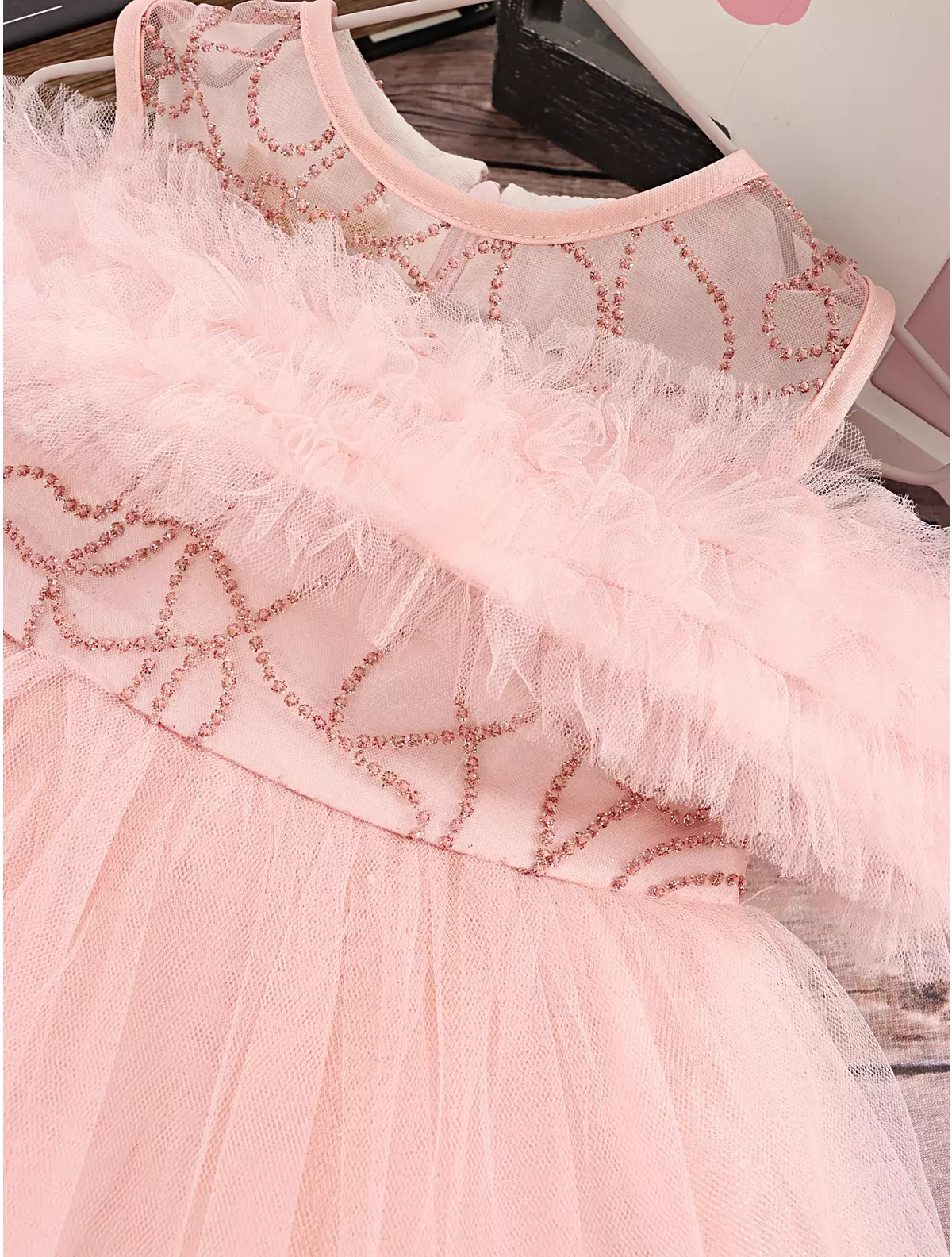 Rochita eleganta Birde model roz-prafuit