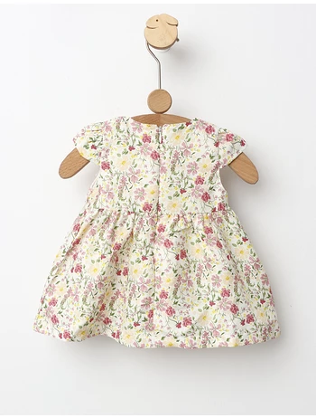 Rochita inflorata Lili model multicolor cu mov picture - 3