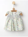 Rochita inflorata Lili model multicolor cu verde picture - 1