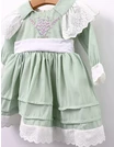 Rochita Mabido Elbise verde-alb picture - 6