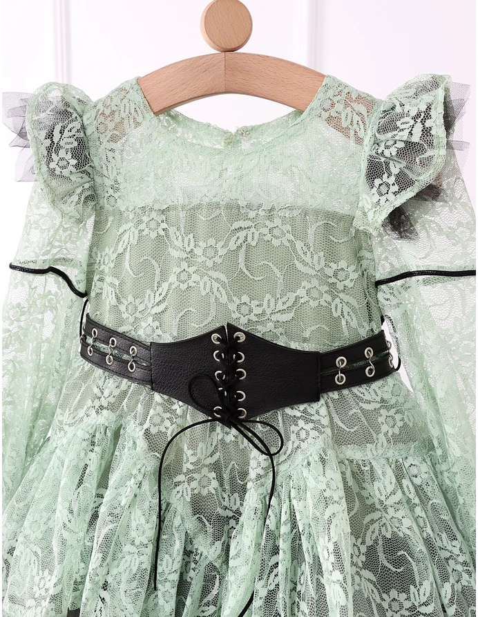 Rochita Margerita model cu verde picture - 3