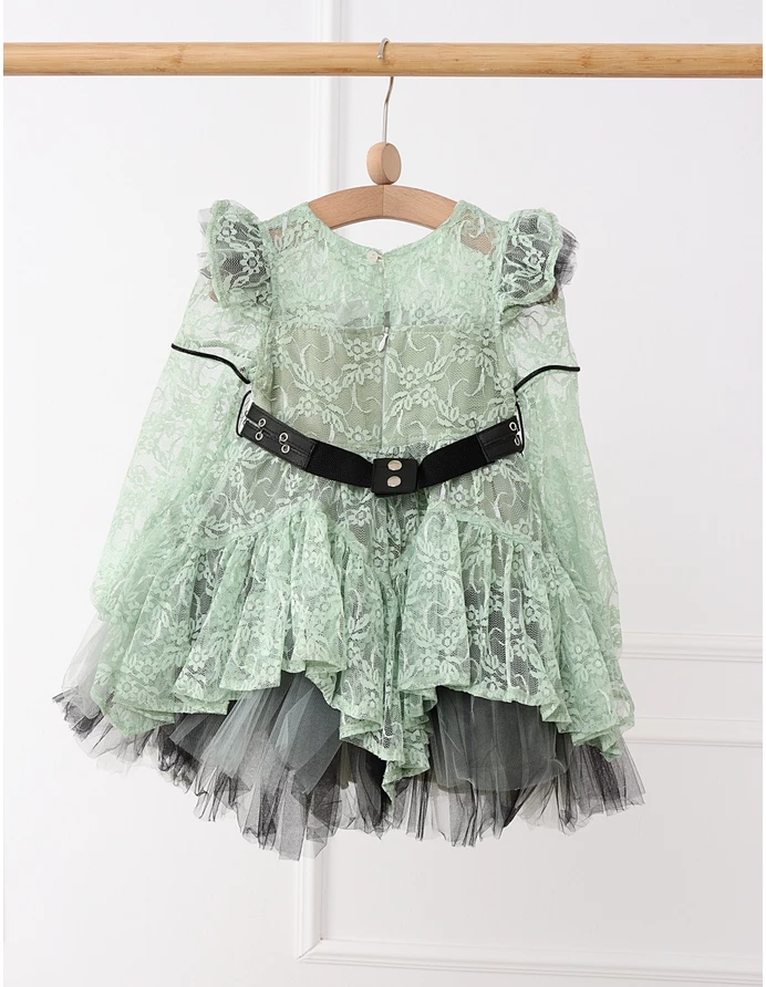 Rochita Margerita model cu verde picture - 5