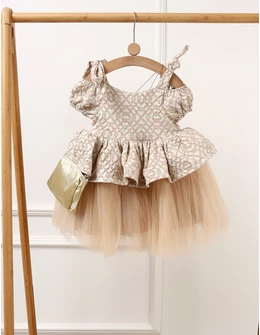 Rochita premium, cu gentuta, Mirabela, bej