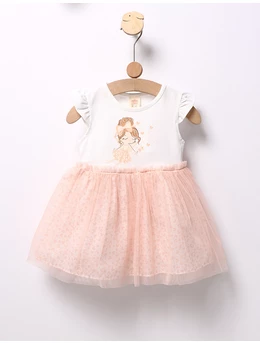 Rochita premium Fetita cu Bagheta corai