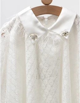 Rochita premium, Irina, alb