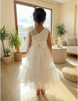 Rochita premium Marie, alb