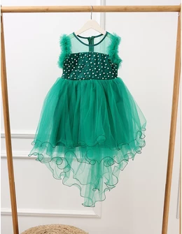 Rochita Printesa Ela, cu verde