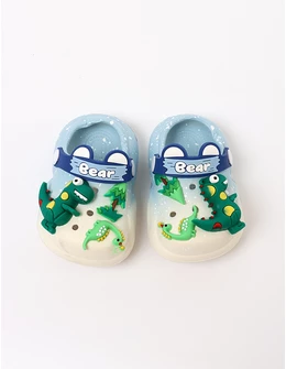 Saboti Bear-Dinozaur crem-bleu