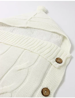 Sac de dormit croset-cocolino bebe alb
