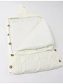 Sac de dormit croset-cocolino bebe alb picture - 4