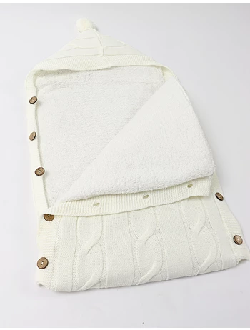 Sac de dormit croset-cocolino bebe alb picture - 4