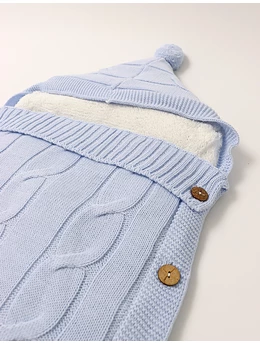 Sac de dormit croset-cocolino bebe albastru
