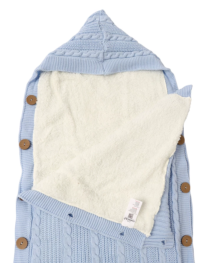 Sac de dormit, croset-cocolino, bebe, albastru picture - 3
