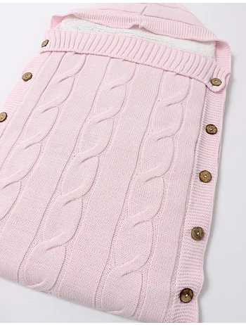 Sac de dormit croset-cocolino bebe roz picture - 3