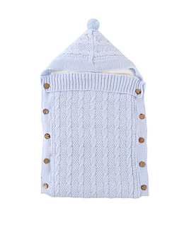 Sac de dormit crosetel si cocolino, bebe blue