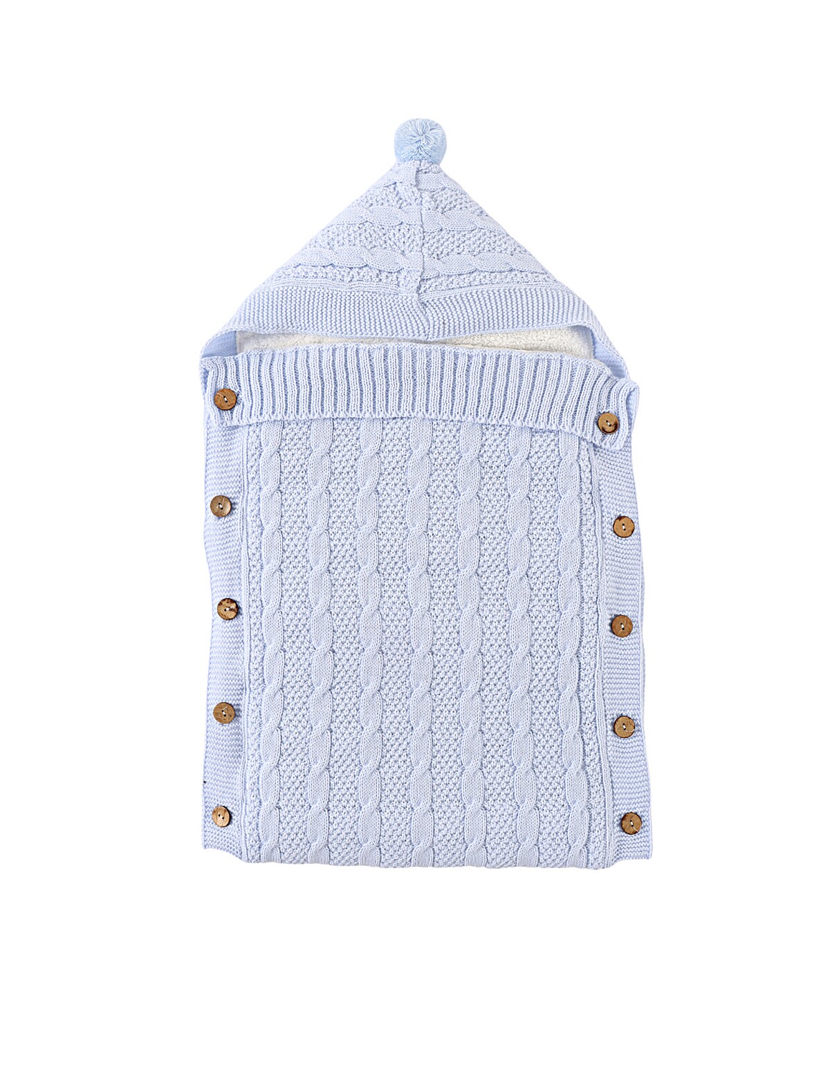 Sac de dormit crosetel si cocolino, bebe blue