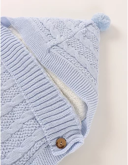 Sac de dormit crosetel si cocolino, bebe blue
