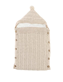 Sac de dormit crosetel si cocolino, bebe crem