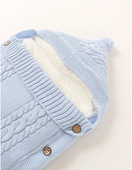 Sac de dormit, interior cocolino, bebe albastru