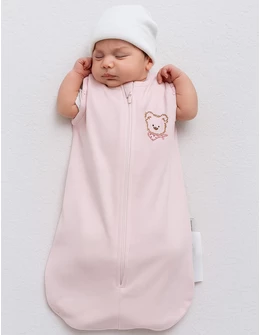 Sac de dormit Sleepy Bear, roz
