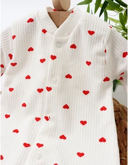 Salopeta A Lot Of Hearts, alb-rosu