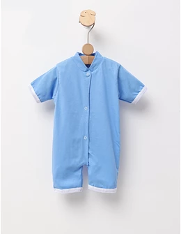 Salopeta bebe, bumbac, MS blue 80 (9-12 luni)