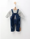 Salopeta blug+bluza, Peter Rabbit, albastru picture - 2