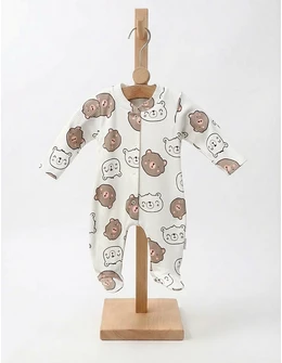 Salopeta cu botosei, cap de ursulet gri