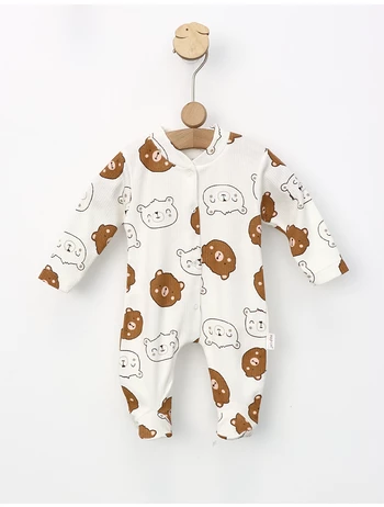 Salopeta cu botosei, cap de ursulet maro picture - 5